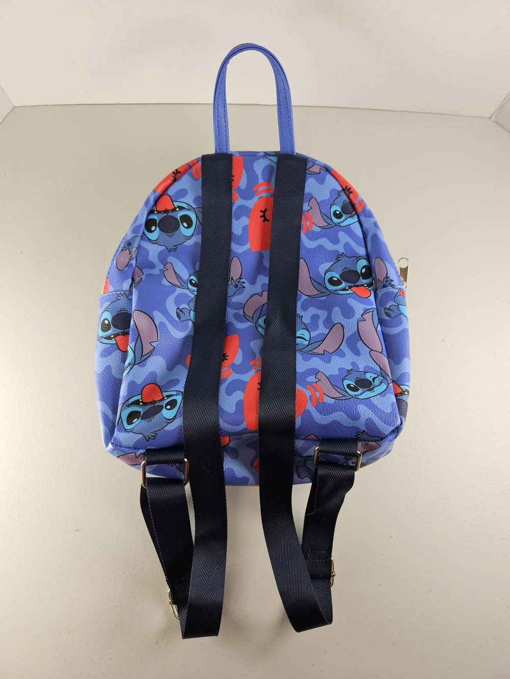 Backpack - Stitch - Faux Blue Allover Print